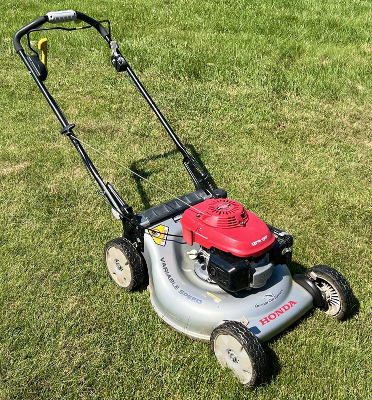 Self-propel makes the hill easy