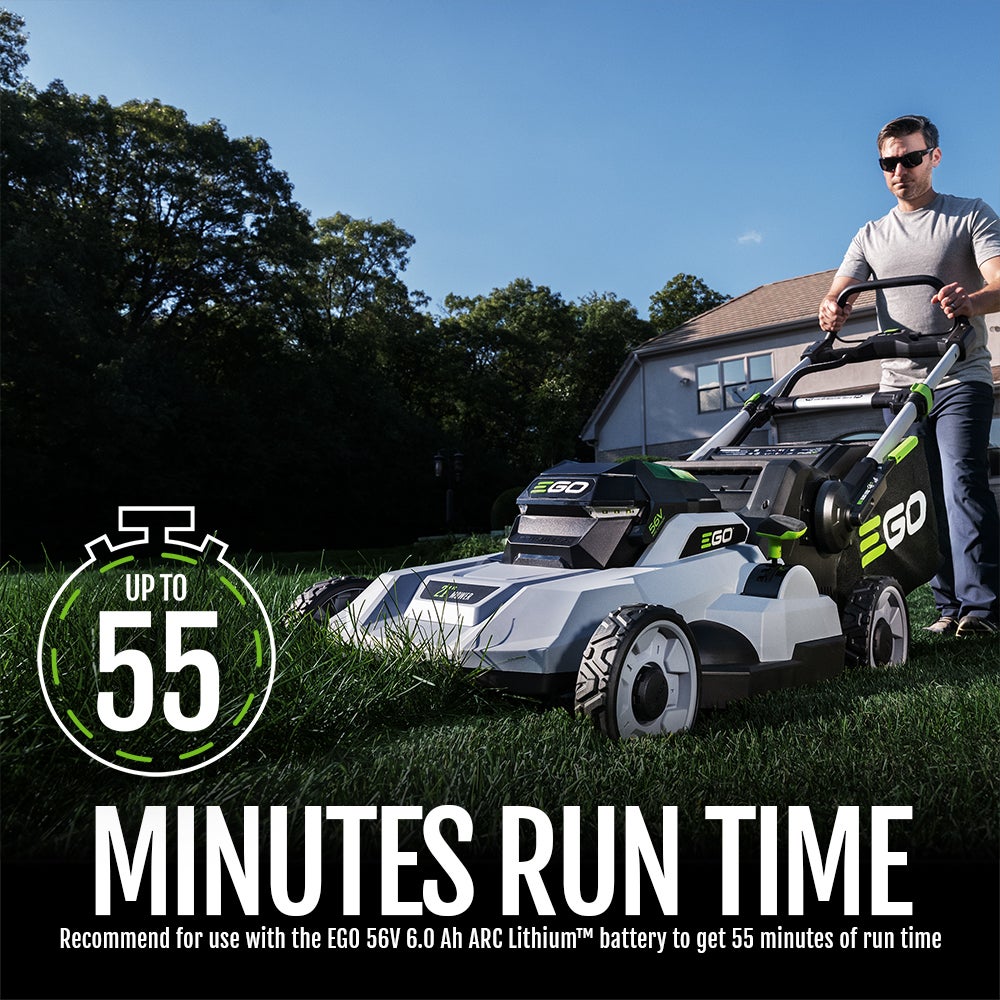 Up To 60 Minutes Of Run Time