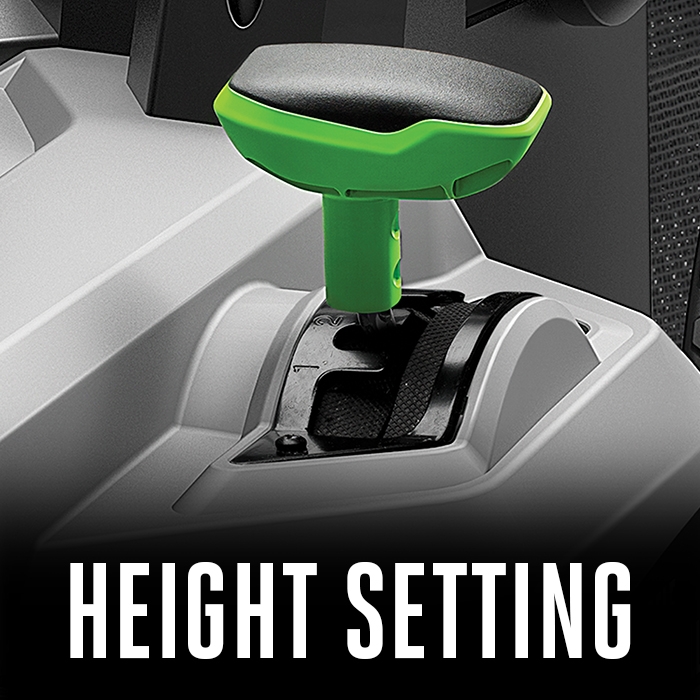 6 Cutting Heights, One Hand